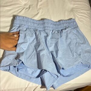 Light Blue Women's Shorts